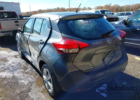 2020 Nissan Kicks S Xtronic Cvt from USA, damaged, VIN 3N1CP5BVXLL528573